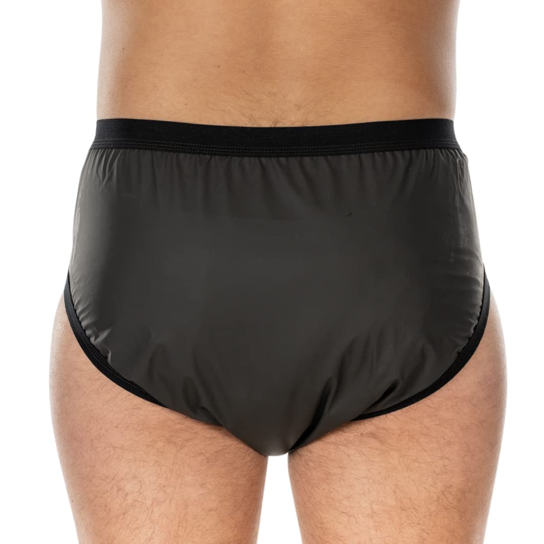 Suprima PU nietrzymanie moczu slipy forma wsuwana art. 1-286 (unisex) - antracyt - rozm. L