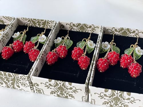 Cute Fruit earring,Dangle Drop Lightweight Food Earrings for Women3