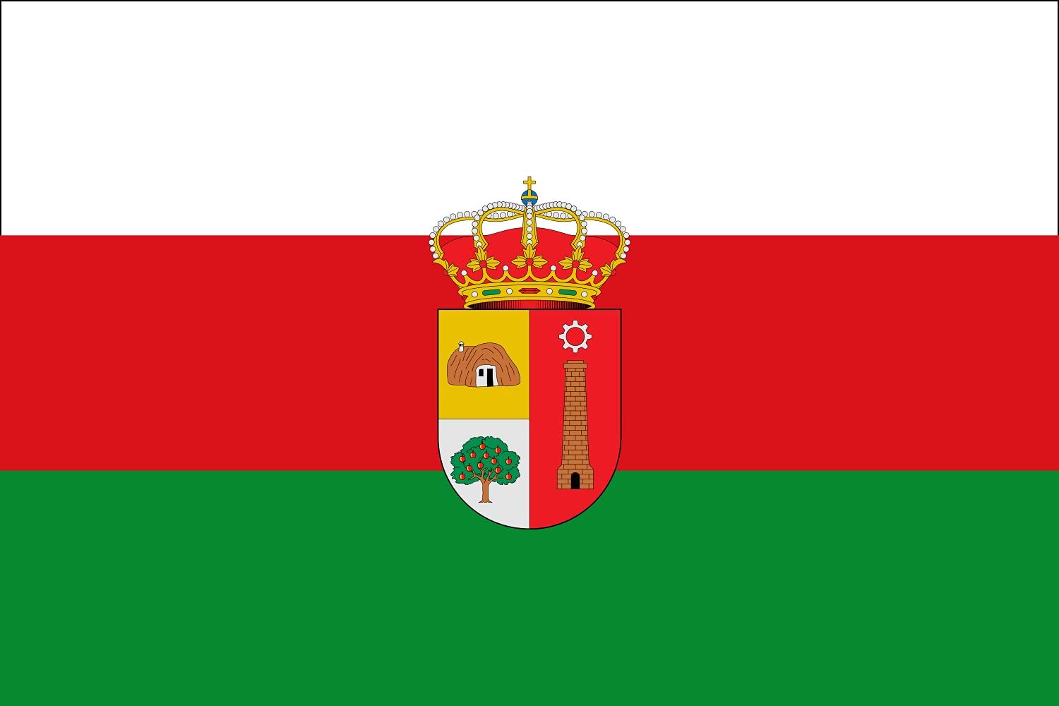 Drapeau XL Benalúa Granada grand format pour décoration extérieure et intérieure