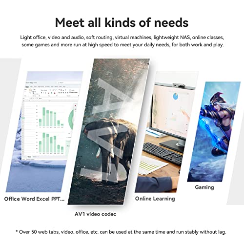 Beelink Dual 2.5Gbe Network- Triple 4K Displays- 16Gb Ddr5 Mini Pc, Intel 12Th Core I3 N305 Eq12 Pro Support Av1 Deconding, 500Gb Pciex1 Ssd, Wifi6, Bt5.2, Office, Openwrt Mini Computers #TOP7