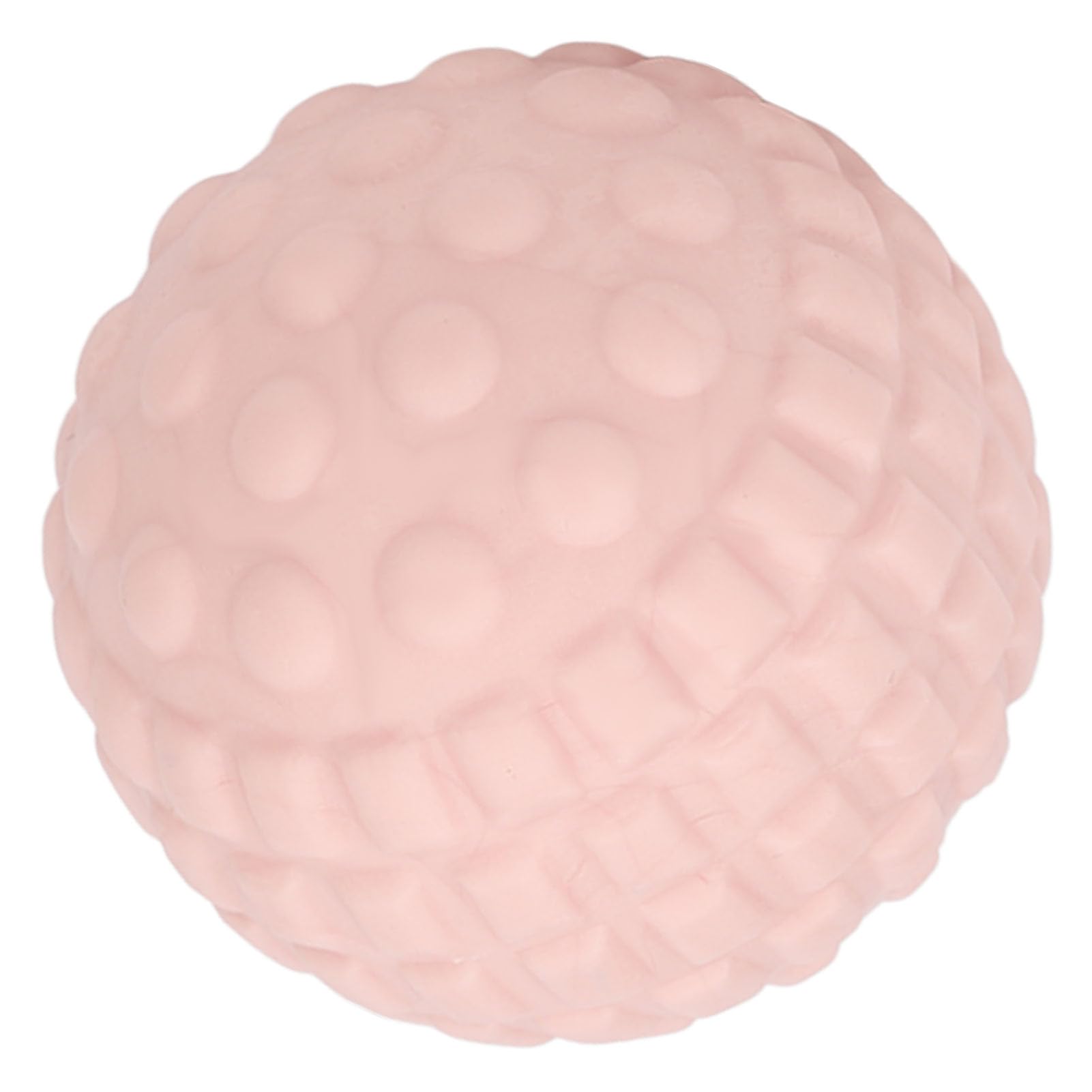 Generic Bola Masajeadora de Pies, TPR Suave y Duradero, Agradable para la Piel, Masaje de Punto Punzante para Relajación Muscular, Ideal para Uso Doméstico y de Viaje, 1 X 5 Cm (PINK)