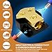 ZDRU 2 Pcs Pure Copper 2-Way Power Distribution Block, 0/2/4 Gauge Input to 4/8/10 Gauge Output, 12V Amp Splitter for Car Audio, Marine & Automotive Systems