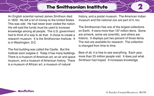 Image of Teacher Created Resources Power Pen Learning Cards: Reading Comprehension Grade 4 (TCR6199)