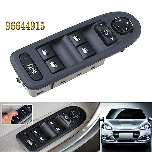 Interrupteur de vitre électrique Peugeot 308 508 C5 bouton commande avant gauche 96644915 - 2