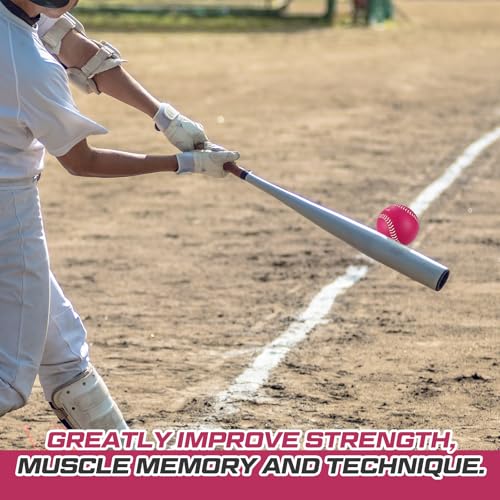 Image of Arrowbash Weighted Softball Training Balls Bulk Set