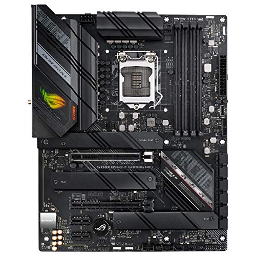 ROG-Strix-B560-F-Gaming-WiFi-Placa-Base-ATX-Intel-B560-LGA-1200-con-VRM-de-82-Fases-PCIe-40-Cancelacion-de-Ruido-IA-WiFi-6-25-GB-Ethernet-3-Ranuras-M2-USB-32-Gen-2-x-2-y-Aura-Sync