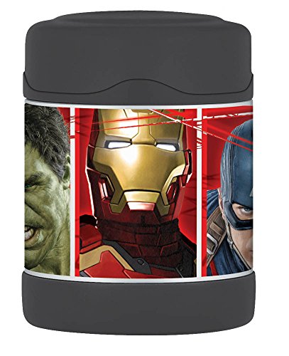 Image of Thermos Funtainer 10 Ounce Food Jar, Avengers