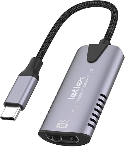 Tarjeta de captura de video Adaptador USB HDMI 4k Grabadora de video HDMI y tarjeta de captura para transmisión 4k HDMI Tarjeta de captura de video