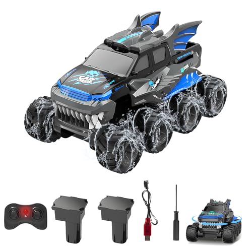 FEIMUOSI Ferngesteuertes Auto Amphibienfahrzeug RC Car: 8WD Outdoor Spiele...