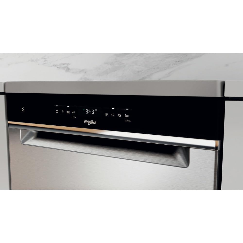 Whirlpool Lavastoviglie, Colore Inox, Grande Capienza - WFO 3T141 X