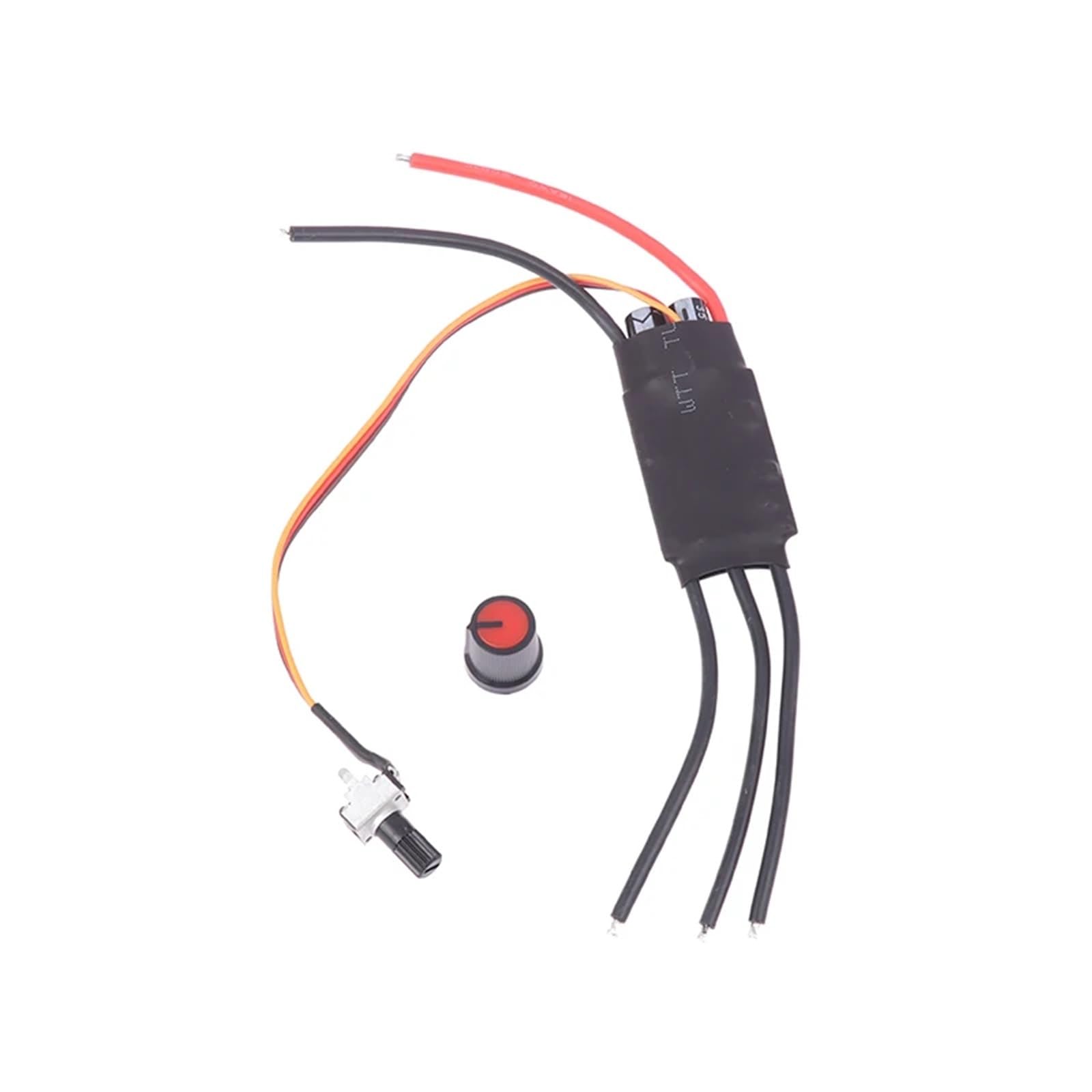 Sterownik silnika 3-fazowego, zasilacz 6,5 V-27 V, bezszczotkowy, kontrola prędkości DIY z potencjometrem