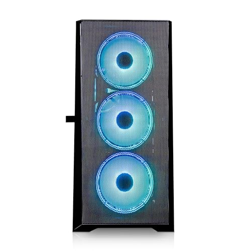 ADMI Gaming PC • Intel i5 12400F • Nvidia RTX 5060 Ti 16GB GDDR7 • 16GB RAM 3200MHz • 1TB NVMe SSD • 80+ Bronze PSU • X= Airflow RGB Black Gaming PC Case • VR Ready • WIFI • Windows 11 - Image 3