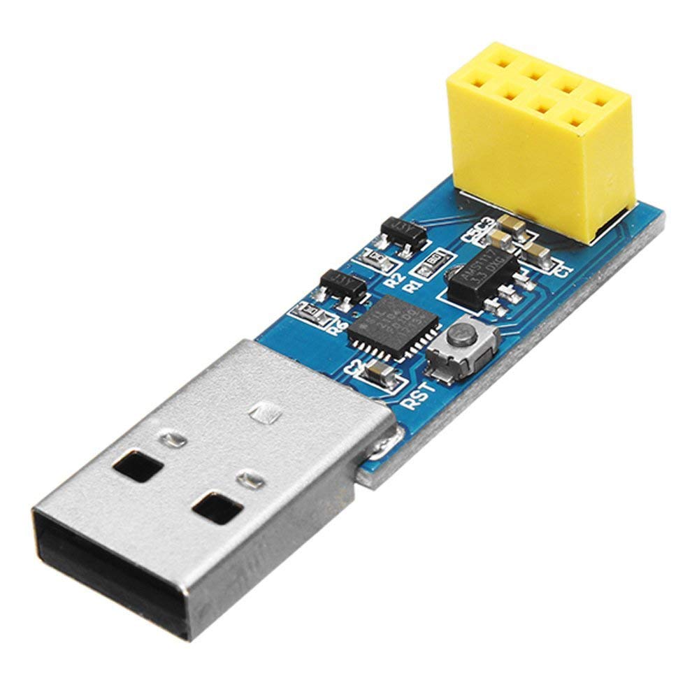 GlobalNiche® 10pcs Open-Smart USB to ESP8266 ESP-01S Link V2.0 Wi-Fi Adapter Module w/ 2104 Driver