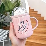 ♥2、 mug La taza de café se adapta bien a tu mano y está hecha de porcelana