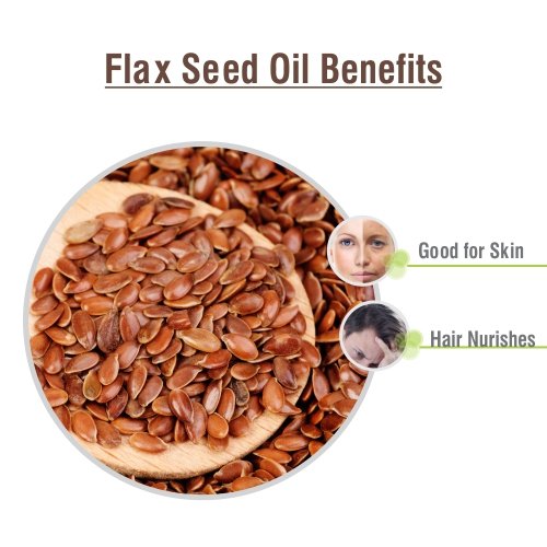 Flax Seed Oil 100% Natural Pure Undiluted Uncut Carrier Oil (15Ml With Dropper) #TOP2