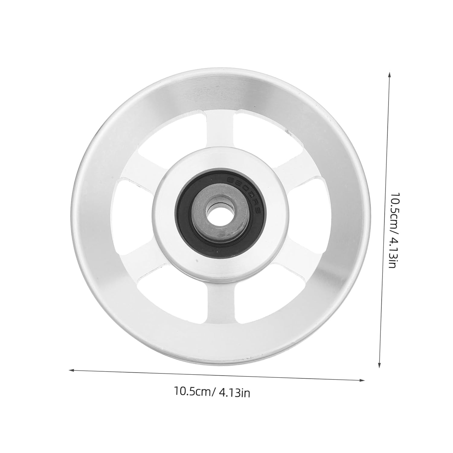 Homoyoyo Aluminum Silent Pulley Wheel for Cable Machines Bearing Pulley Roller for Home Gym Weight Cable System 4.13 Inch