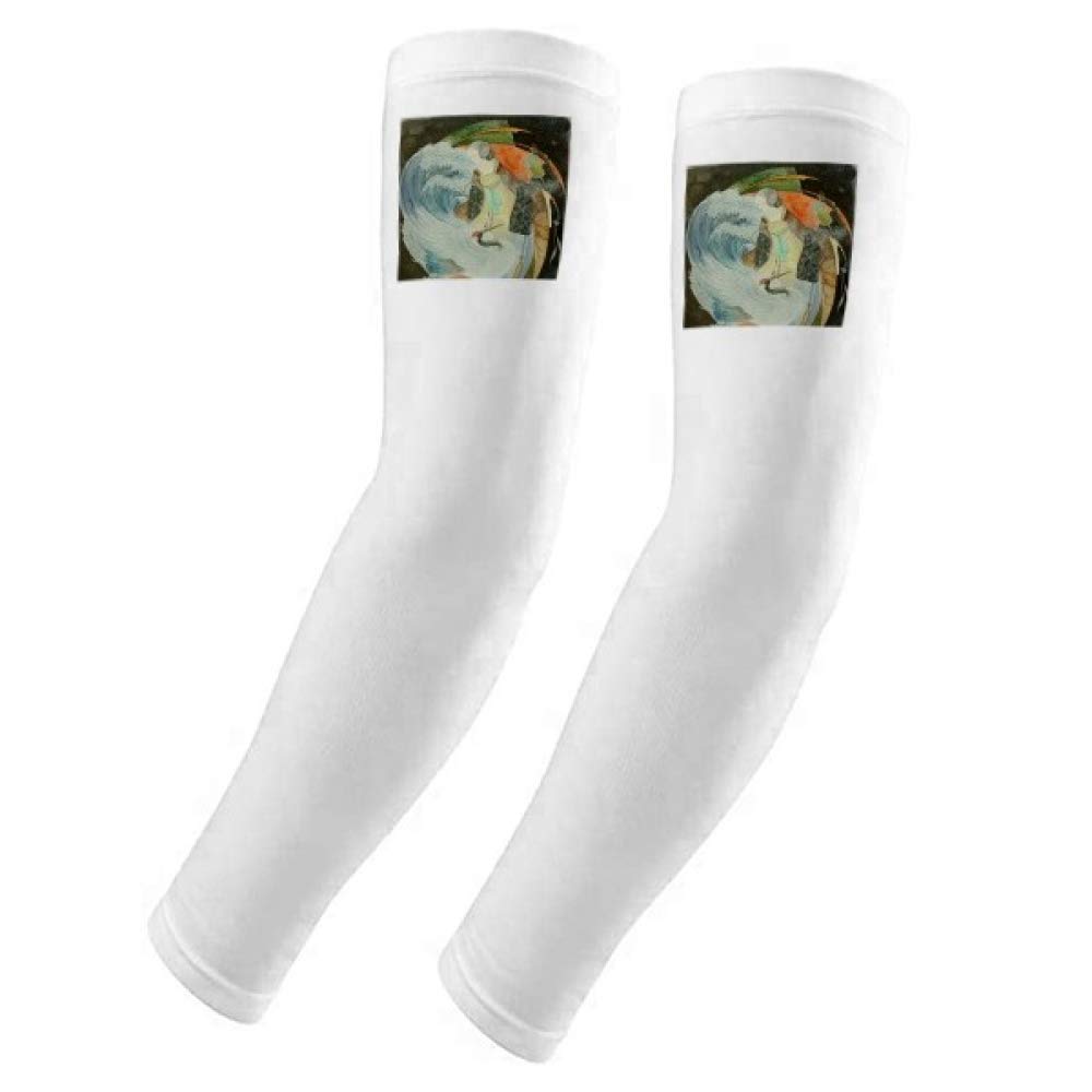 Funda de guantes para grúa blanca: accesorio de moda estampado DIYthinker 5