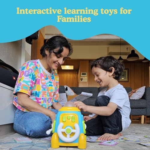 Image of Baby Lingo Pro, Montessori Games, Multilingual Toy, Screen-Free Quiz Games, Vocabulary Building, Interactive Educational Toy for 1 to 5 Year Old Kids. English - Telugu