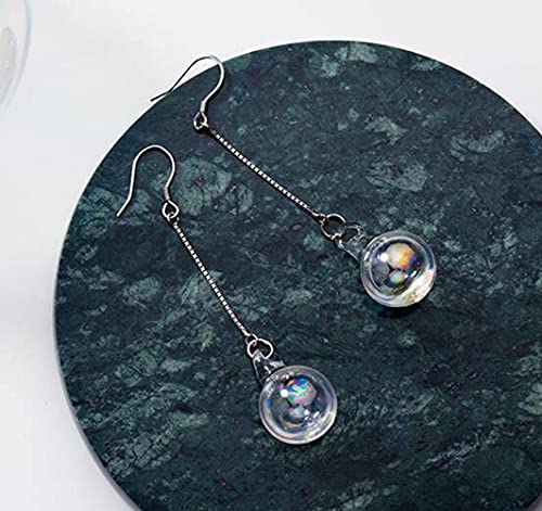 Boucles d'oreilles Illusion S925 le cadeau d'anniversaire poétique idéal - 7