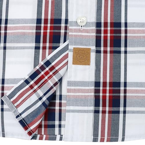 Image of Dubinik Mens Short Sleeve Button Down Shirts Soft Breathable Summer Vintage Regular Fit Lightweight Men's Casual Shirt
