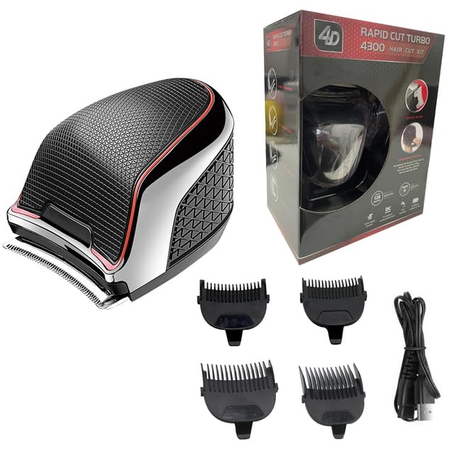 Appliances - Home - Self-Haircut Cordless Waterproof Hair Clipper For Travel Home Beard Hair Trimmer ReСһаrɡеable Electric Shortcut Kit Quick Cut (With box)