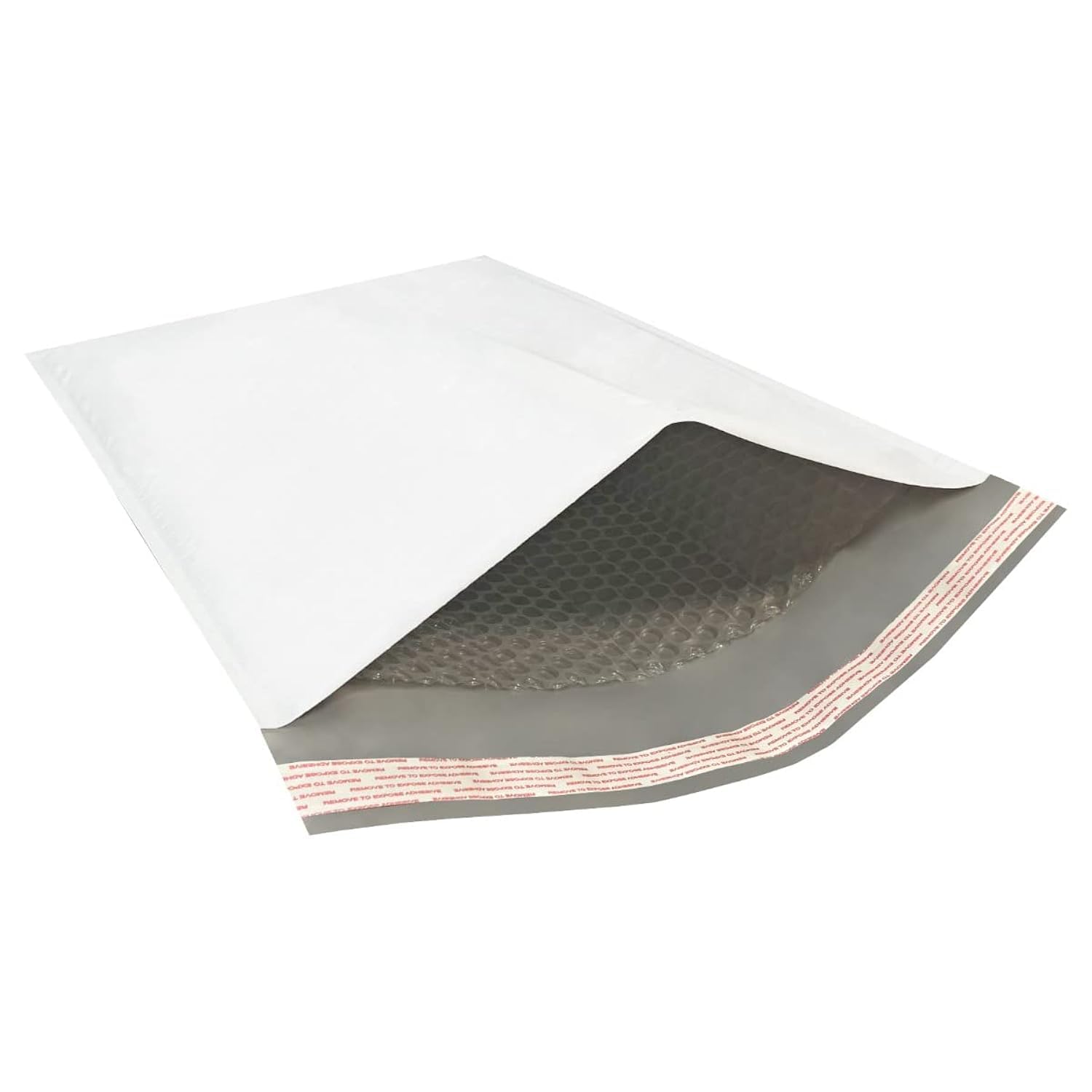 25 Poly Bubble Mailer Bags 31,8 x 48,3 cm – # 6 sacchetti buste bianche con chiusura adesiva