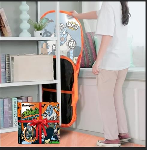 Quanquer Toy Foam Blaster Shooting Practice Target For Nerf Toy Blasters - Zombie Shooting Target Toy Game With Net - Ideal Shooting Games Toy Gift For Boys Girls Indoor Outdoor Activity #TOP5