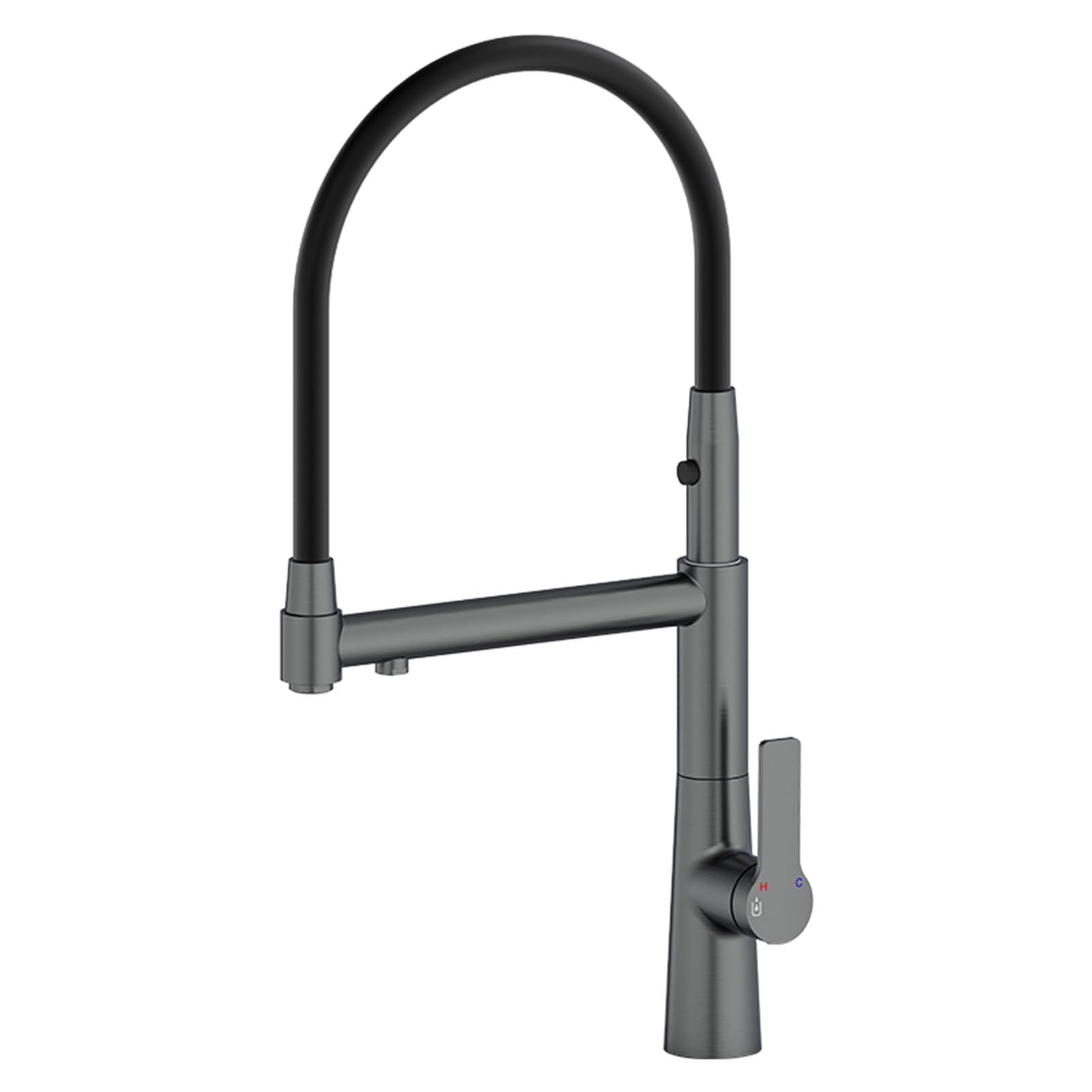 ZQFHSX Kitchen Tap Flexible Brass Single Handle Purified Water Hot and Cold Sink