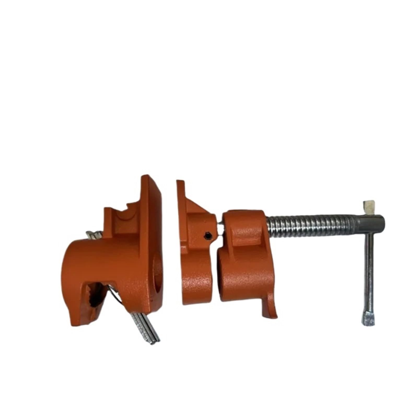 Zwcshuu One Color Pipe Clamp Woodworking 1/2" 3/4" Wood Gluing Pipe Clamp Fixture Quick Release Cast Iron For For Woodworking/Home Improvement/Diy Projects(0.75 Inch)