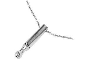 Quit Vaping Necklace: Silver Serenity