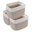 3PC-White&Brown