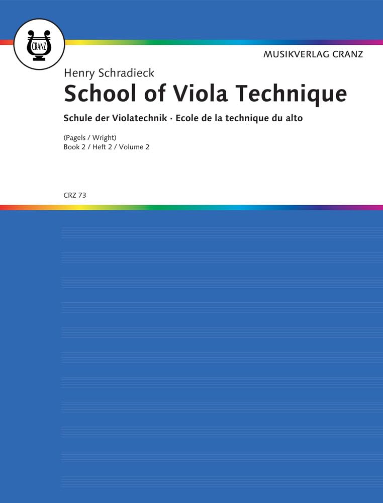 School of Viola Technique 2 - Viola - Book