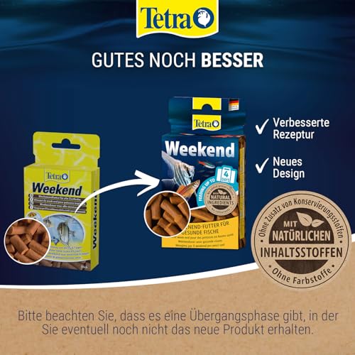 TetraMin Weekend Wochenendfutter - kompakte Futtersticks für die Versorgung aller Zierfische am Wochenende bzw. für bis zu 4 Tagen, 20 Stück – Bild 5