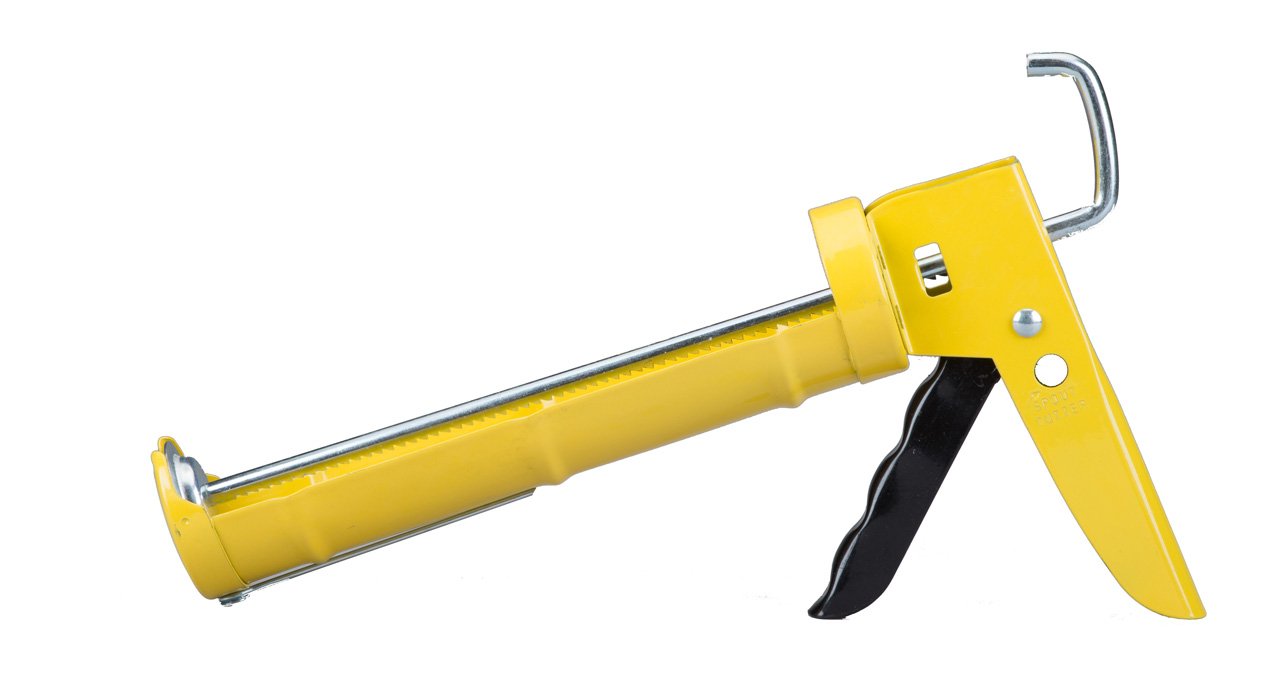 Dripless CR175 Consumer Grade Ratchet Rod Cradle Frame Caulking Gun, 10 oz Cartridge Capacity, 6:1 Thrust Ratio