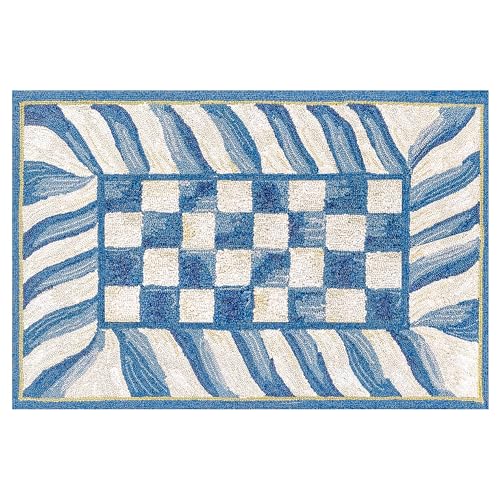 Tapete decorativo MACKENZIE-CHILDS 2' x 3' miniatura 1