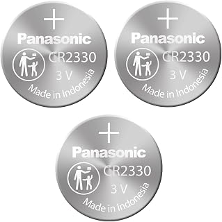 3 x Panasonic Batteries - Cr2330 (Pre-Packing) - Lithium Battery, 3V, Coin Cell