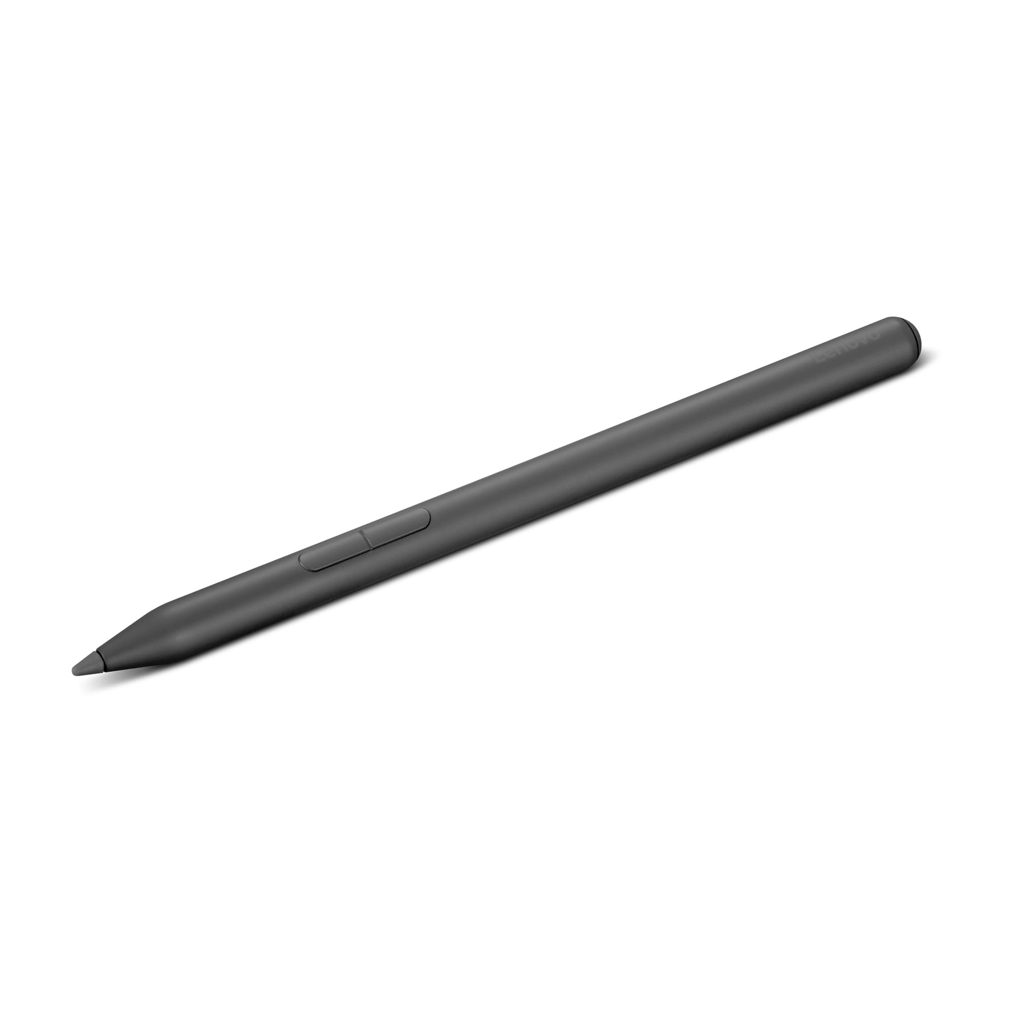 Lenovo Yoga Pen - Boligrafo Digital (Compatible con Windows 11, Carga USB-C, 4096 Niveles de Sensibilidad, Indicador LED, Batería Recargable, Agarre Cómodo, Fijación Magnética) - Gris Luna
