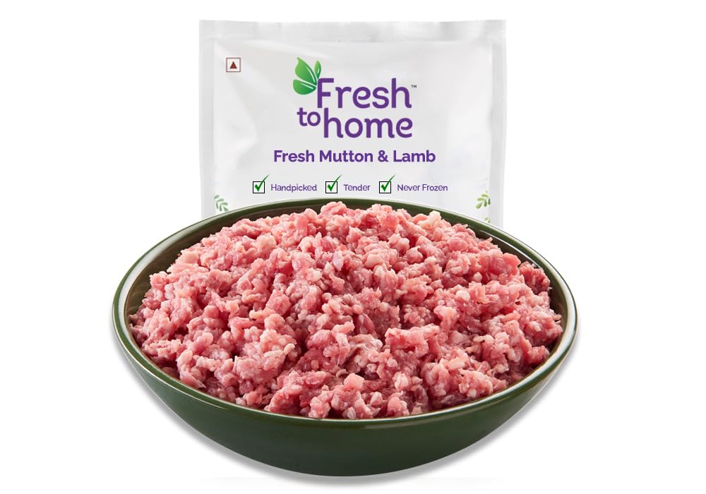 FreshToHome Premium Rich Lamb Mince/Kheema | 280g to 300g Pack | Fresh | Never Frozen-image-30