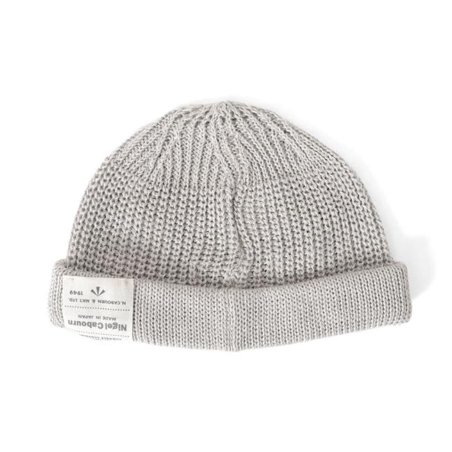 Amazon | Nigel Cabourn ナイジェルケーボン リネン ラベルロゴ ニット