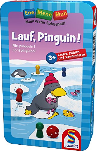 Preisvergleich Produktbild Schmidt Spiele 51291 - Ene Mene Muh, Lauf, Pinguin!