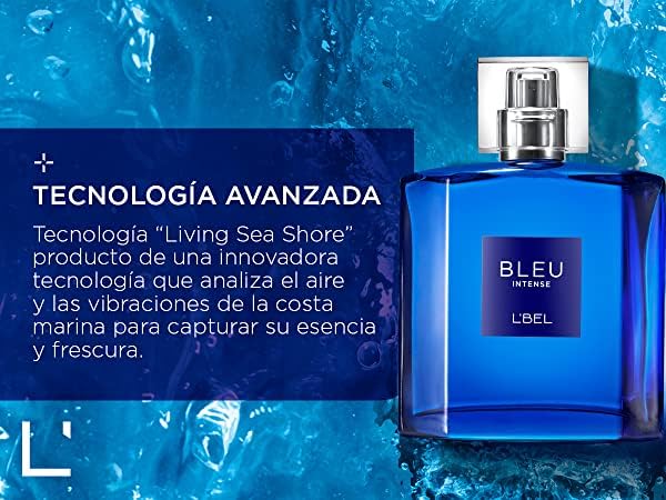 Miniatura 4 de L'BEL - Bleu Intense Perfume para Hombre Larga Duración 3.4 fl oz3.4 Oz