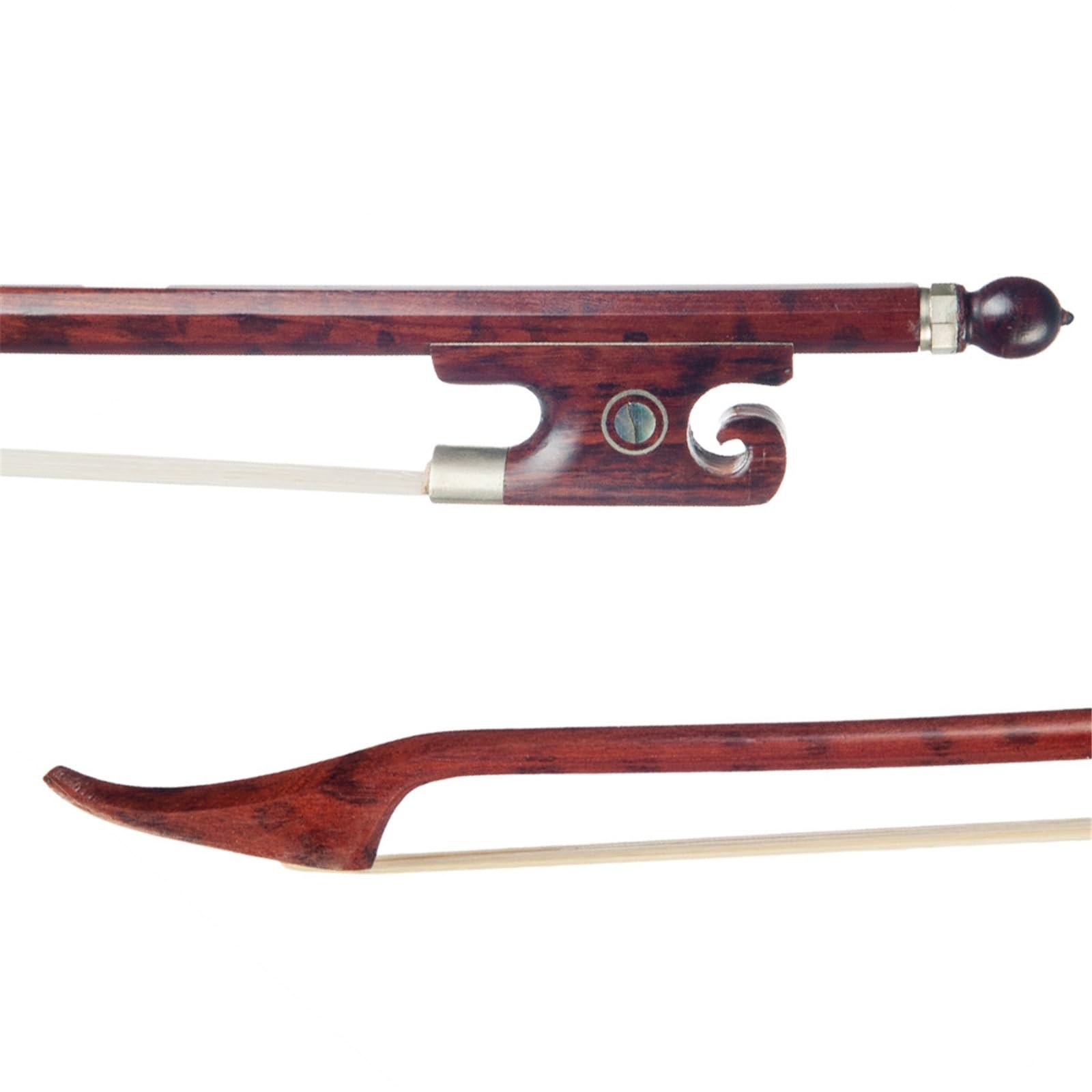 Arco Per Violino Archetto Per Violino In Legno Di Serpente Prestazioni Professionali Misura 1/2(1/4)