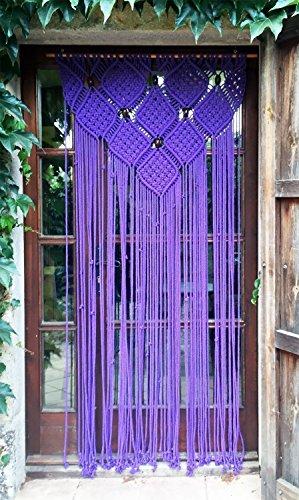 cortina de macrame 7 (cuerda de algodón)