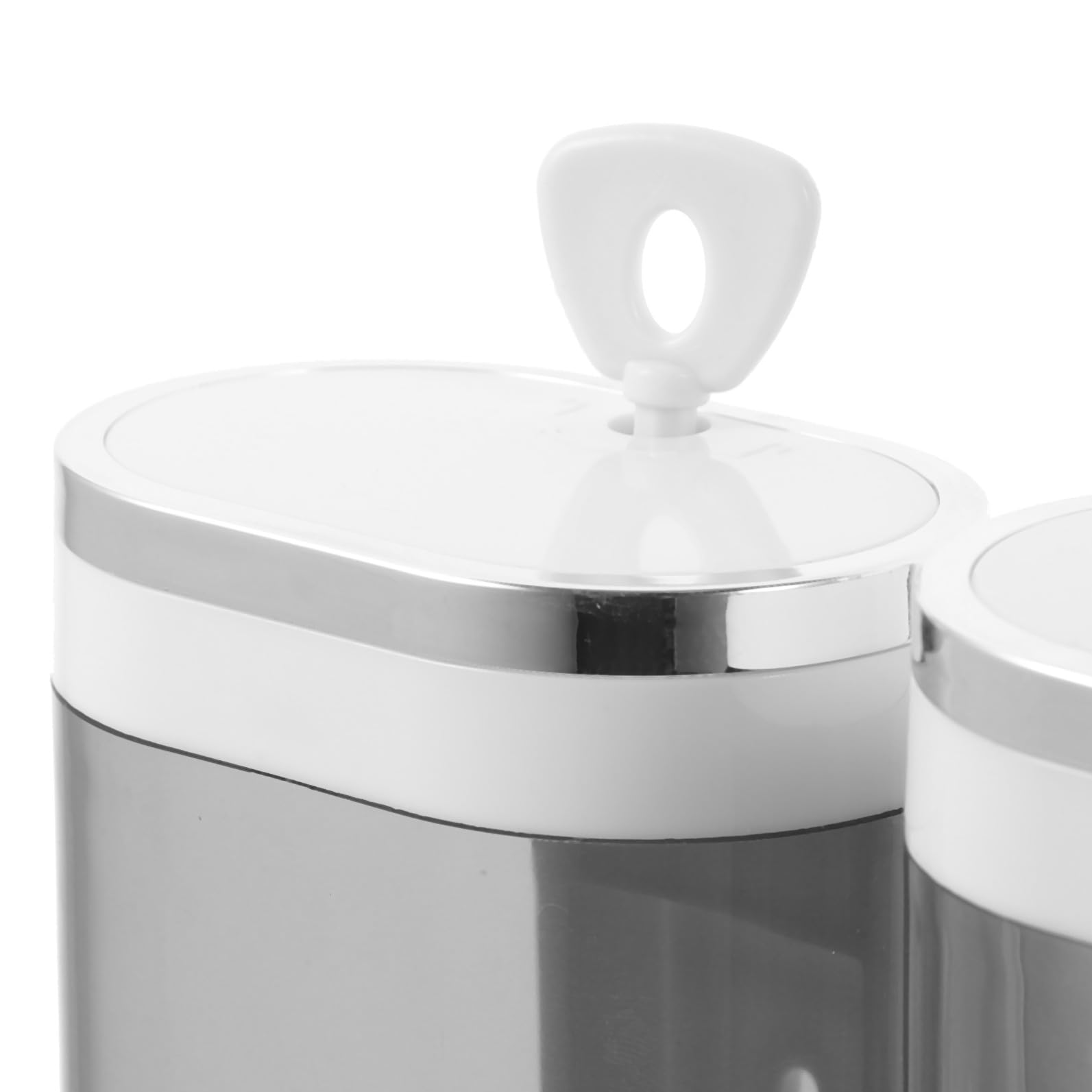 Dispensador de Jabón de Pared Manual Triple Abs Blanco