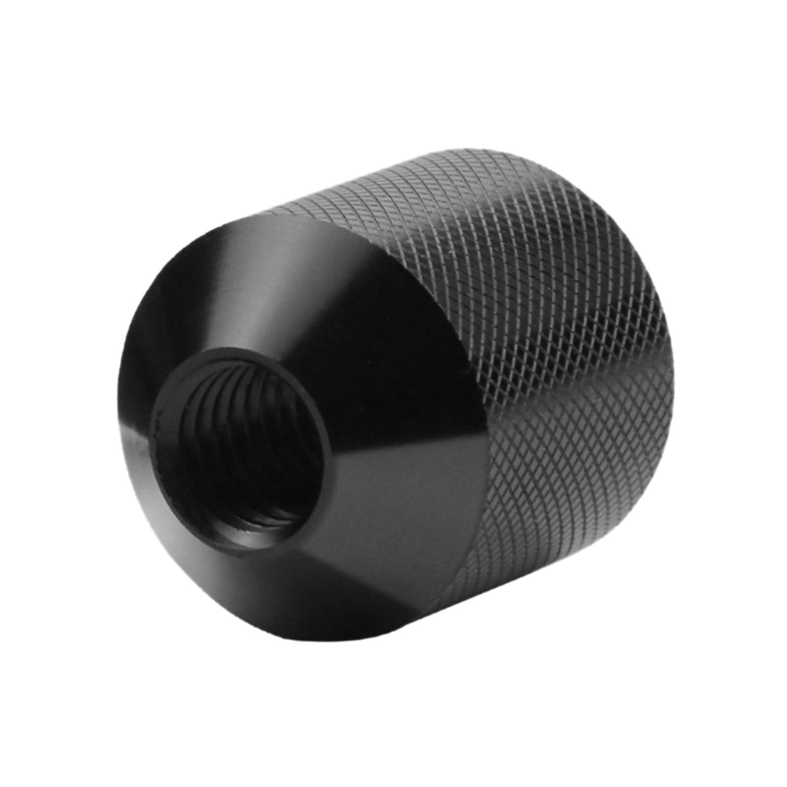 SagaSave Pasadores de dos agujeros de 1-1/8 pulgadas, práctica construcción ligera de aluminio 6061, pin de alineación de brida de 2 agujeros con acabado de óxido negro anodizado negro