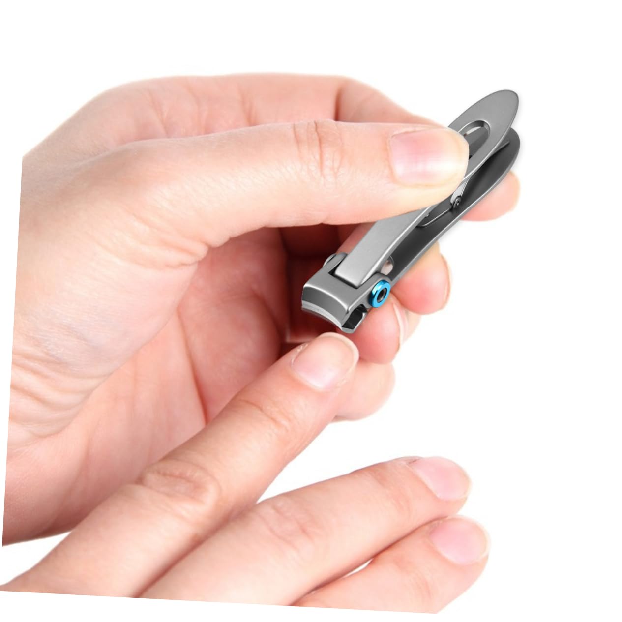 FRCOLOR 9pezzi Forbicine Per Unghie Acciaio Inossidabile Per Unghie Strumenti Professionali Per Manicure e Pedicure Ergonomico e Antiscivolo