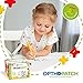 Opthopatch Eye Patches for Kids - Extra Sensitive Adhesive - Color Your Own Patch - 40 Count + 1 Reward Chart