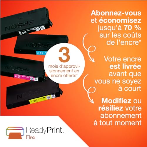 EPSON WorkForce WF 3820DWF | Imprimante professionnelle 4 en 1 Impression Numérisation Copie Fax WiFi Direct Ethernet 21ppm PrecisionCore ADF Compacte Idéale pour maison et bureau - vue 7