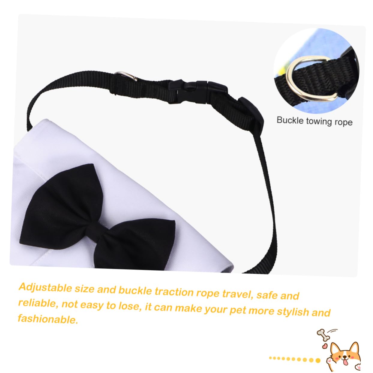 INOOMP 3juegos Bandana para Perros Triangular De Pañuelo De Moda para Mascotas Accesorio y Duradero para Perros