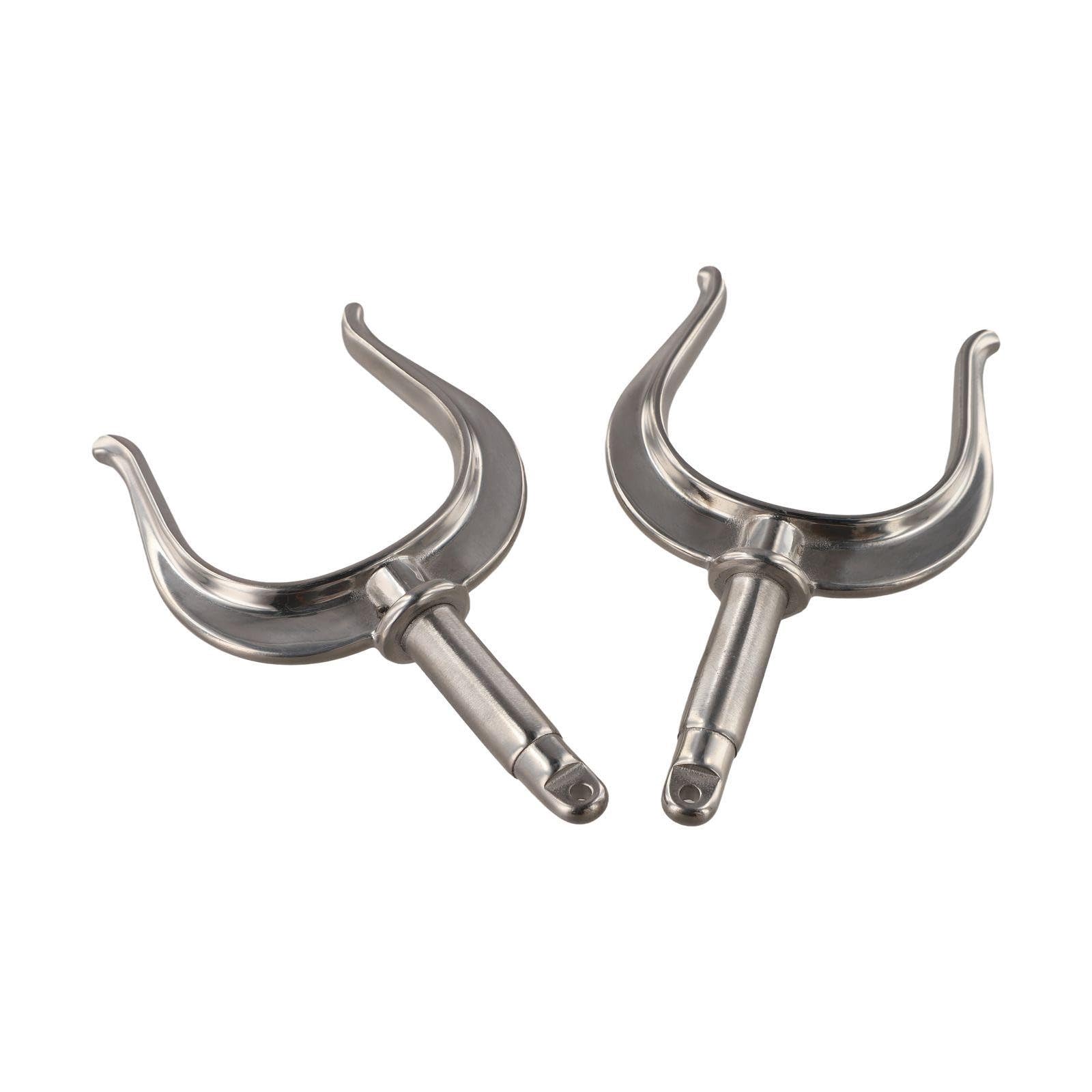 Cerraduras de remo para botes marinos y soporte de kayak ajustable en pack doble